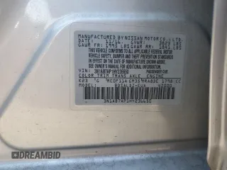 2017 Nissan Sentra S with VIN 3N1AB7AP1HY236650, listed as a Copart auction lot 60034875 with 67,496 mi miles and Salvage title. Bid and sale history available at DreamBid. Image 13.