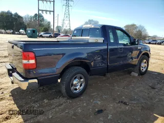 2005 Ford F-150 XL with VIN 1FTRF12525KC15573, listed as a Copart auction lot 45293005 with 185,786 mi miles and Salvage Title. Bid and sale history available at carsss.com. Image 3.