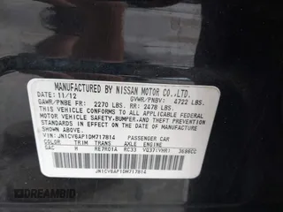 2013 Infiniti G37 Journey with VIN JN1CV6AP1DM717814, listed as a IAAI auction lot 42100626 with 137,399 mi miles and . Bid and sale history available at DreamBid. Image 9.