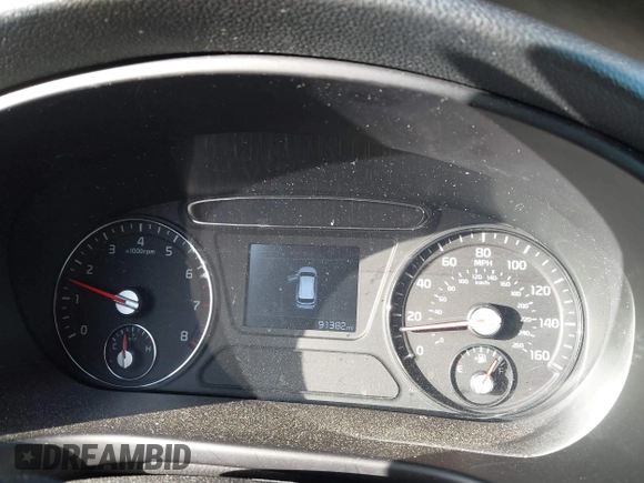 2020 Kia Sorento LX V6 with VIN 5XYPG4A55LG635273, listed as a IAAI auction lot 41739010 with 91,382 mi miles. Bid and sale history available at carsss.com. Image 7.