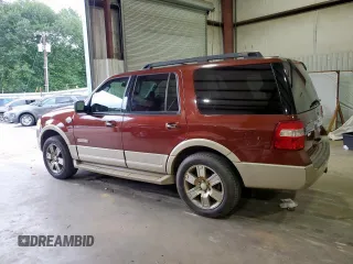 2008 Ford Expedition Eddie Bauer z VIN 1FMFU17538LA65484, wystawiony jako Copart lot #59792765 z przebiegiem 233 309 mil mil oraz Czysty tytuł • Clean title. Historia ofert i sprzedaży dostępna na DreamBid. Obrazek 2.