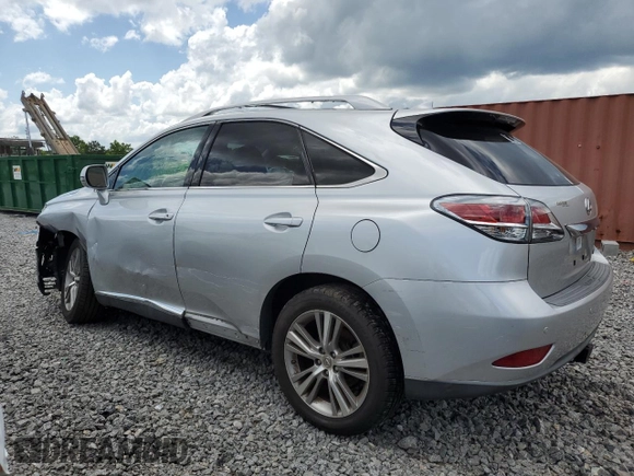 2015 Lexus RX 350 with VIN JTJZK1BA9F2426292, listed as a Copart auction lot 60992075 with 92,308 mi miles and Salvage title. Bid and sale history available at DreamBid. Image 2.
