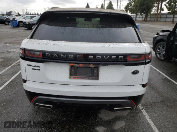 2019 Land Rover Range Rover Velar R-Dynamic SE with VIN SALYL2FV6KA207863, listed as a Copart auction lot 43774575 with 72,184 mi miles and Salvage title. Bid and sale history available at DreamBid. Image 6.
