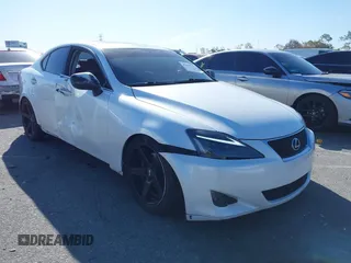2008 Lexus IS 250 z VIN JTHBK262185082440, wystawiony jako IAAI lot #41830148 z przebiegiem 144 467 mil mil oraz . Historia ofert i sprzedaży dostępna na DreamBid. Obrazek 1.