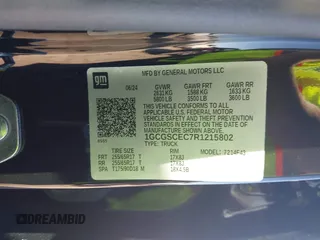 2024 Chevrolet Colorado 2WD LT с VIN 1GCGSCEC7R1215802, выставлен на аукционе IAAI как лот 41219540 с пробегом 2 659 миль миль и . История ставок и продаж доступна на DreamBid. Изображение 9.