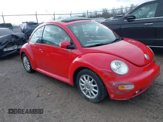 2005 Volkswagen New Beetle Coupe GLS with VIN 3VWCK31C95M405955, listed as a IAAI auction lot 41679148 with 96,413 mi miles. Bid and sale history available at carsss.com. Image 1.