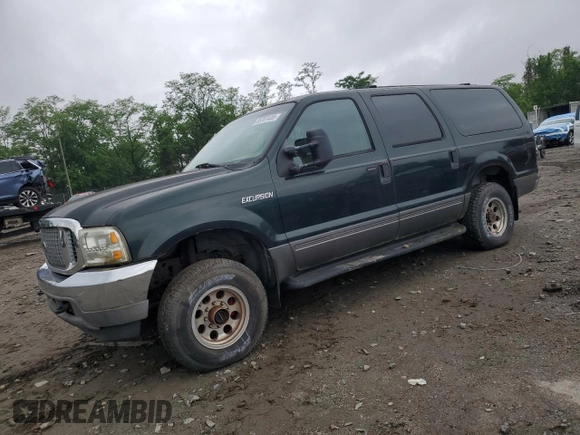 2003 Ford Excursion Special Serv с VIN 1FMNU41L43EC86416, выставлен на аукционе Copart как лот 55707435 с пробегом 115 433 миль миль и Чистый • Clean title. История ставок и продаж доступна на DreamBid. Изображение 1.