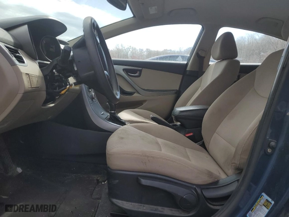 2016 Hyundai Elantra Value Edition with VIN KMHDH4AE4GU489514, listed as a Copart auction lot 50156535 with 83,980 mi miles and Salvage Title. Bid and sale history available at carsss.com. Image 7.
