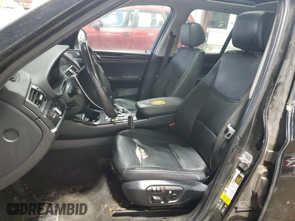 2017 BMW X3 xDrive28i with VIN 5UXWX9C30H0W70206, listed as a Copart auction lot 48616615 with 147,545 mi miles and Clean Title. Bid and sale history available at DreamBid. Image 7.