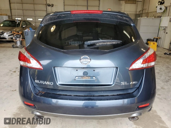 2012 Nissan Murano SL с VIN JN8AZ1MW7CW202077, выставлен на аукционе Copart как лот 60372065 с пробегом Не указан миль и Чистый • Clean title. История ставок и продаж доступна на DreamBid. Изображение 6.