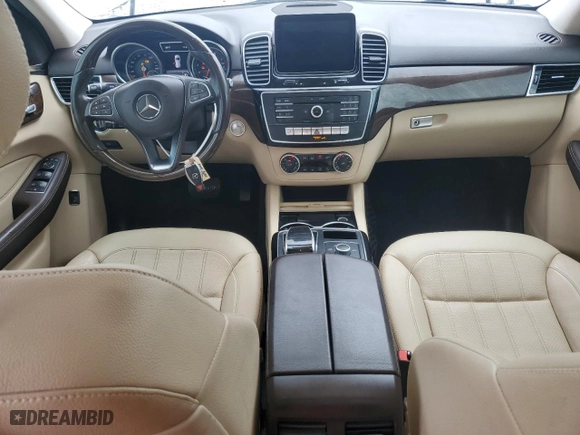 2018 Mercedes-Benz GLE with VIN 4JGDA5JB7JB017553, listed as a Copart auction lot 42444775 with NaN miles and Salvage Title. Bid and sale history available at carsss.com. Image 8.