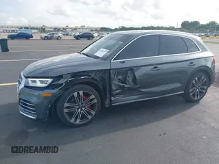2018 Audi SQ5 Premium Plus with VIN WA1A4AFY4J2098770, listed as a IAAI auction lot 42482457 with 114,377 mi miles and . Bid and sale history available at DreamBid. Image 18.