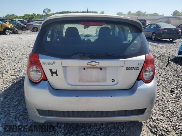 2009 Chevrolet Aveo 1LT z VIN KL1TD66E79B615600, wystawiony jako Copart lot #57905895 z przebiegiem 116 465 mil mil oraz Szkoda całkowita • Salvage title. Historia ofert i sprzedaży dostępna na DreamBid. Obrazek 6.