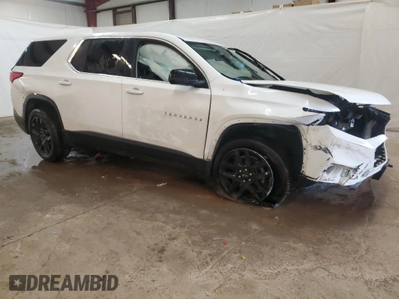 2021 Chevrolet Traverse LS with VIN 1GNERFKW6MJ248938, listed as a Copart auction lot 61857745 with 68,734 mi miles and Clean title. Bid and sale history available at DreamBid. Image 4.