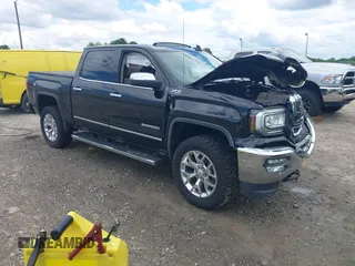 2017 GMC Sierra 1500 SLT z VIN 3GTU2NEC1HG190992, wystawiony jako IAAI lot #42256595 z przebiegiem Nie podano mil oraz . Historia ofert i sprzedaży dostępna na DreamBid. Obrazek 1.