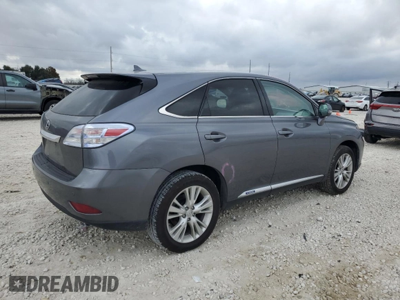 2012 Lexus RX 450h with VIN JTJZB1BA5C2006346, listed as a Copart auction lot 86299484 with 160,696 mi miles and Salvage title. Bid and sale history available at DreamBid. Image 3.