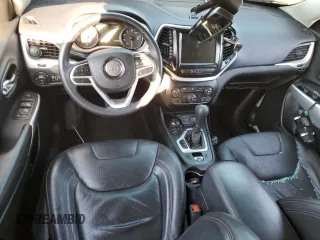2018 Jeep Cherokee Trailhawk with VIN 1C4PJMBB0JD512787, listed as a Copart auction lot 48319185 with 0 mi miles and Salvage Title. Bid and sale history available at carsss.com. Image 8.