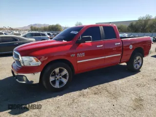 2013 Ram 1500 Big Horn z VIN 1C6RR7GTXDS623987, wystawiony jako Copart lot #79895044 z przebiegiem 143 065 mil mil oraz Szkoda całkowita • Salvage title. Historia ofert i sprzedaży dostępna na DreamBid. Obrazek 1.