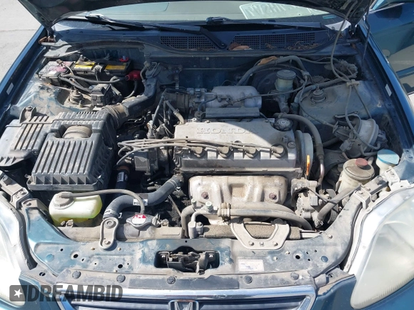 1998 Honda Civic EX with VIN JHMEJ8647WS001024, listed as a IAAI auction lot 41956420 with 198,954 mi miles. Bid and sale history available at carsss.com. Image 10.