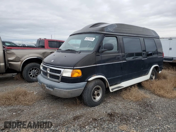 2000 Dodge Cargo Conversion with VIN 2B6HB11Y0YK148526, listed as a Copart auction lot 87270124 with 242,057 mi miles and Clean Title. Bid and sale history available at carsss.com. Image 2.