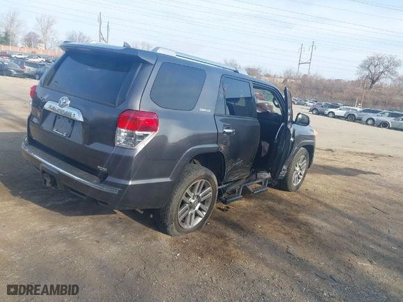 2011 Toyota 4Runner Trail with VIN JTEBU5JR6B5040687, listed as a IAAI auction lot 41768134 with 143,791 mi miles. Bid and sale history available at carsss.com. Image 4.
