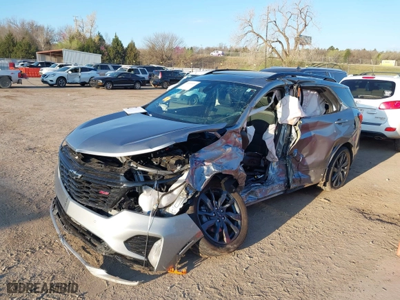 2024 Chevrolet Equinox RS with VIN 3GNAXMEG0RS104269, listed as a IAAI auction lot 38999479 with 1 mi miles. Bid and sale history available at carsss.com. Image 17.