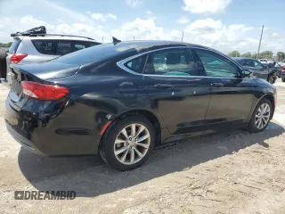 2015 Chrysler 200 C with VIN 1C3CCCCB3FN550733, listed as a Copart auction lot 54972845 with 86,902 mi miles and Clean Title. Bid and sale history available at DreamBid. Image 3.
