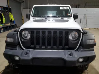 2021 Jeep Wrangler Unlimited Sport with VIN 1C4HJXDG4MW821718, listed as a Copart auction lot 41956755 with 30,615 mi miles and Salvage title. Bid and sale history available at DreamBid. Image 5.