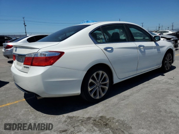 2013 Honda Accord Sport with VIN 1HGCR2F5XDA076652, listed as a Copart auction lot 56407975 with 94,014 mi miles and Clean Title. Bid and sale history available at DreamBid. Image 3.