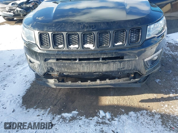 2019 Jeep Compass Latitude with VIN 3C4NJDBB9KT794074, listed as a IAAI auction lot 41068687 with 106,947 mi miles and . Bid and sale history available at DreamBid. Image 6.