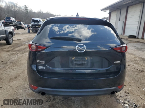 2017 Mazda CX-5 Grand Touring with VIN JM3KFBDL2H0197831, listed as a Copart auction lot 43150335 with 126,847 mi miles and Salvage Title. Bid and sale history available at carsss.com. Image 6.