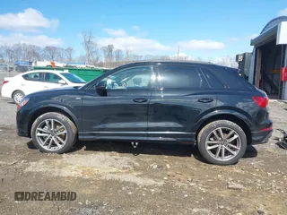 2024 Audi Q3 S line Premium Plus with VIN WA1EECF35R1155302, listed as a IAAI auction lot 41983419 with 7,929 mi miles and . Bid and sale history available at DreamBid. Image 15.