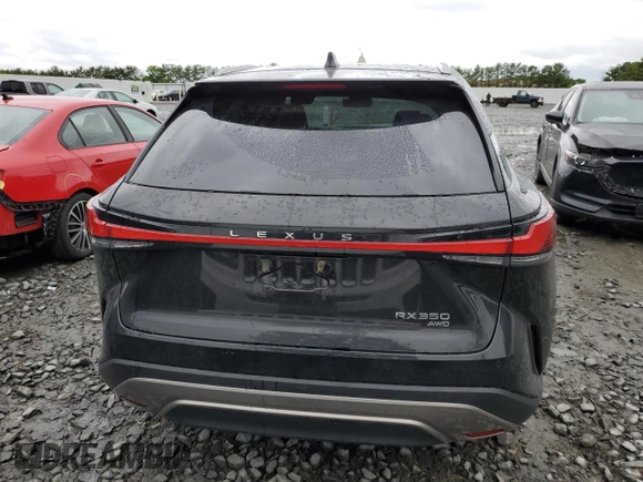 2023 Lexus RX with VIN 2T2BAMCA5PC025165, listed as a Copart auction lot 54707764 with 24,793 mi miles and Salvage Title. Bid and sale history available at carsss.com. Image 6.