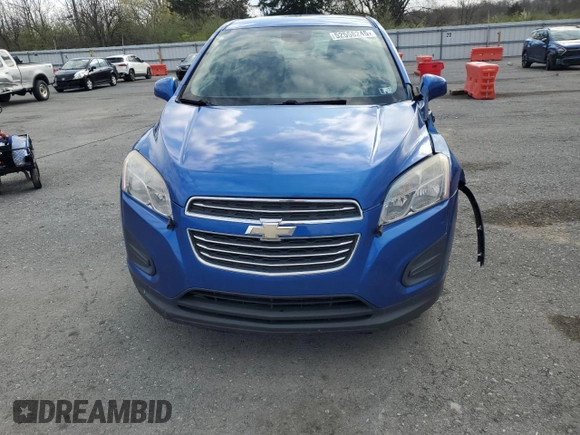 2016 Chevrolet Trax LS with VIN KL7CJNSB4GB570780, listed as a Copart auction lot 52558245 with 181,791 mi miles and Salvage Title. Bid and sale history available at carsss.com. Image 5.