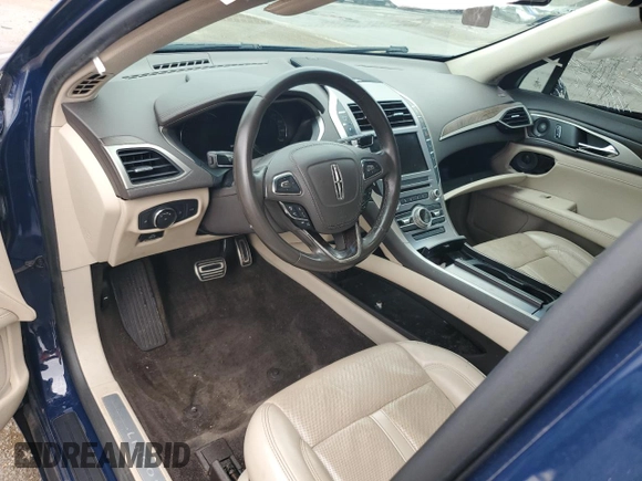 2018 Lincoln MKZ Reserve with VIN 3LN6L5E95JR607529, listed as a Copart auction lot 45137905 with 93,195 mi miles and Salvage Title. Bid and sale history available at DreamBid. Image 8.