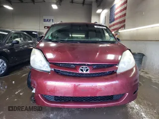 2006 Toyota Sienna CE with VIN 5TDZA23C16S460618, listed as a Copart auction lot 48581875 with 185,505 mi miles and Salvage Title. Bid and sale history available at carsss.com. Image 5.