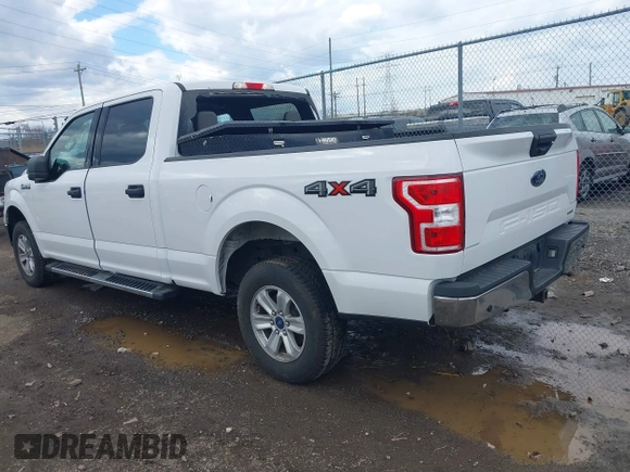 2020 Ford F-150 XL with VIN 1FTFW1E49LFB00903, listed as a IAAI auction lot 41890914 with 35,668 mi miles and . Bid and sale history available at carsss.com. Image 3.