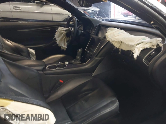 2018 Infiniti Q60 3.0t LUXE with VIN JN1EV7EL3JM391001, listed as a IAAI auction lot 41717307 with 46,105 mi miles. Bid and sale history available at carsss.com. Image 5.