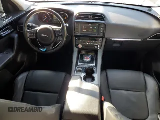 2017 Jaguar F-Pace 35t with VIN SADCS2BV3HA056133, listed as a Copart auction lot 85580354 with 92,504 mi miles and Clean Title. Bid and sale history available at DreamBid. Image 8.