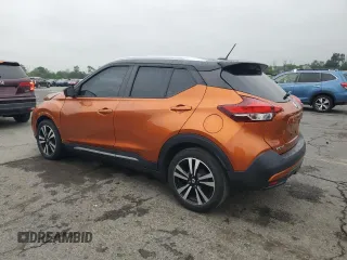 2019 Nissan Kicks S z VIN 3N1CP5CU2KL491930, wystawiony jako Copart lot #61214685 z przebiegiem 83 965 mil mil oraz Szkoda całkowita • Salvage title. Historia ofert i sprzedaży dostępna na DreamBid. Obrazek 2.