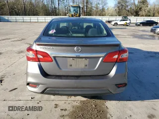 2019 Nissan Sentra S with VIN 3N1AB7APXKY260422, listed as a Copart auction lot 48356345 with 93,039 mi miles and Salvage Title. Bid and sale history available at carsss.com. Image 6.