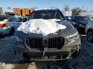2022 BMW X5 M50i with VIN 5UXJU4C06N9M13151, listed as a Copart auction lot 45640985 with 0 mi miles and Salvage Title. Bid and sale history available at carsss.com. Image 5.