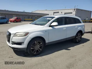 2013 Audi Q7 Premium Plus with VIN WA1LGAFE1DD008683, listed as a Copart auction lot 60854845 with 132,433 mi miles and Salvage title. Bid and sale history available at DreamBid. Image 1.