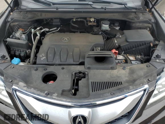 2017 Acura RDX with VIN 5J8TB4H36HL013084, listed as a Copart auction lot 47700725 with 125,752 mi miles and Salvage Title. Bid and sale history available at carsss.com. Image 12.