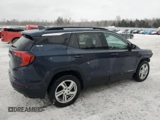 2018 GMC Terrain SLE with VIN 3GKALTEXXJL123185, listed as a Copart auction lot 45950595 with 120,635 mi miles and Salvage Title. Bid and sale history available at carsss.com. Image 3.