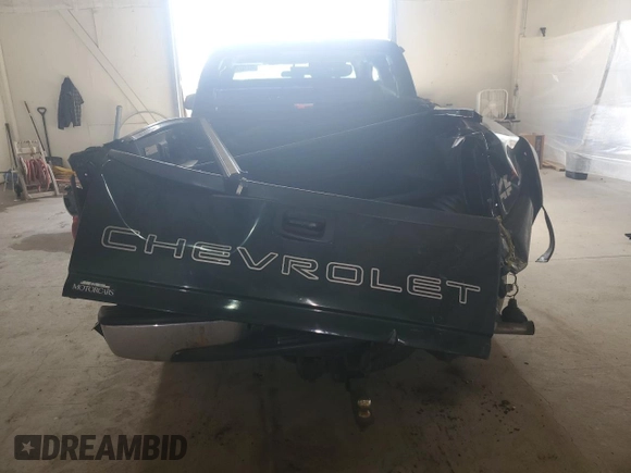 2005 Chevrolet Silverado 1500 with VIN 1GCEK19VX5E165147, listed as a Copart auction lot 48478235 with 0 mi miles and Salvage Title. Bid and sale history available at carsss.com. Image 6.