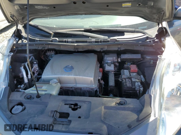 2015 Nissan LEAF SV with VIN 1N4AZ0CP6FC330144, listed as a Copart auction lot 61944543 with 66,493 mi miles. Bid and sale history available at carsss.com. Image 11.