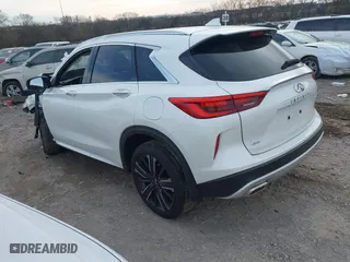2023 Infiniti QX50 SENSORY with VIN 3PCAJ5EB5PF123717, listed as a IAAI auction lot 41639397 with 8,005 mi miles. Bid and sale history available at carsss.com. Image 3.