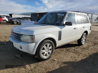 2008 Land Rover Range Rover HSE with VIN SALMF154X8A267890, listed as a Copart auction lot 46231585 with 186,558 mi miles and Clean Title. Bid and sale history available at DreamBid. Image 1.