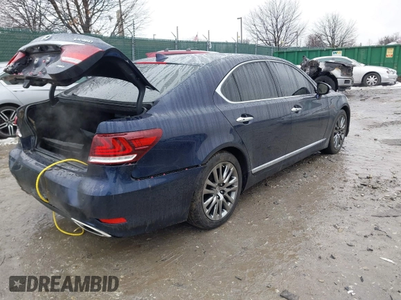 2017 Lexus LS 460 с VIN JTHCL5EF9H5027841, выставлен на аукционе IAAI как лот 41575889 с пробегом 36 400 миль миль и . История ставок и продаж доступна на DreamBid. Изображение 4.